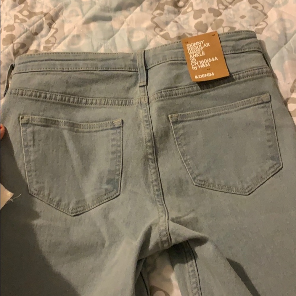 Light Wash Skinny Jeans